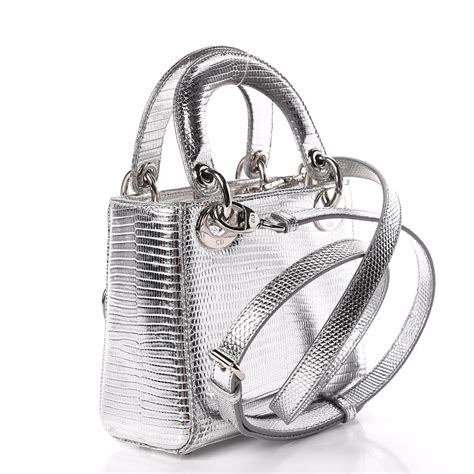 lady dior silver mini|mini lady dior for sale.